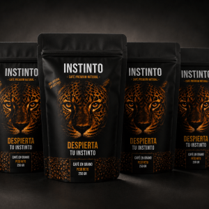 Instinto - pack 4 Café en grano - 250 gr