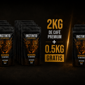Café en grano. Oferta 2kg + 0,5kg gratis - INSTINTO