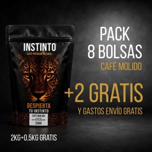 Pack café molido 8+2 gratis