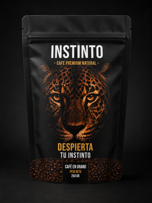 Café en grano 500 g | 100% Arábica | INSTINTO